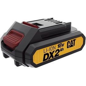 Resim Cat Dxb2 18Volt 2.0Ah. Li-İon One For All Profesyonel Yedek Akü 