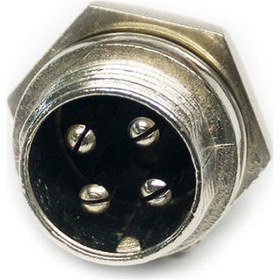 Resim Gx-16 4'Lü Erkek Mike Konnektör 