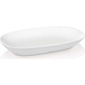 Resim Vural Melamin 230534 Oval 6lı Kayık Tabak-34 Cm 