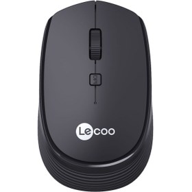 Resim Mobil Dünyası LECOO WS202 1600 DPI 4 TUŞLU SİYAH KABLOSUZ MOUSE (4767) - DGL2639-6933 