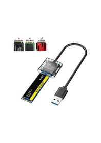 Resim Ally M.2 Sata USB 3.0 Gen1 SSD Harddisk Kutusu M.2 NGFF- JMS578 Taşınabilir Disk Aparatı 