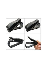 Resim Oto Araç Içi Mandallı Gözlük Tutucu Güneş Gözlüğü Tutma Klipsi 