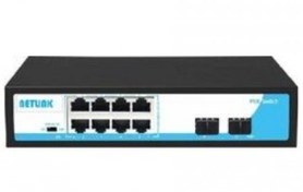 Resim NETLİNK Ntl8G2Sfpaf 8 Port 10/100/1000M Gigabit 2Sfp Poe Switch 