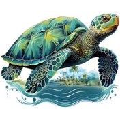 Resim Karikatür Emekleme Kaplumbağa Tuvalet Etiket Çıkarılabilir Kendinden Yapışkanlı Su Geçir Oturma Odası Duvar Banyo Sticker 55800647 