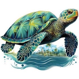 Resim Karikatür Emekleme Kaplumbağa Tuvalet Etiket Çıkarılabilir Kendinden Yapışkanlı Su Geçir Oturma Odası Duvar Banyo Sticker 55800647 