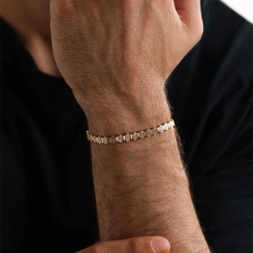 Resim Sıra Parmak İzi Erkek Bileklik 12926580 