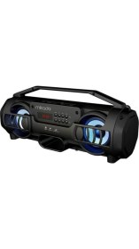 Resim Siyah MD-BT38 Freestyle Siyah Işıklı Bt-Tf-Usb-Aux-Tws Kablosuz Mp3 Oynatıcı Hoparlör Ses Bombası 2 