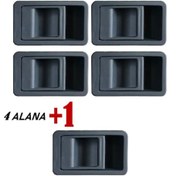 Resim Renault 9 R9 Brodway Kapı İç Açma Kolu Takımı 4 Adet + 1 Adet Hed 