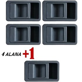 Resim Renault 9 R9 Brodway Kapı İç Açma Kolu Takımı 4 Adet + 1 Adet Hed 