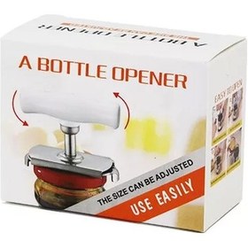 Resim A Bottle Opener Çevir--sıkıştır--aç Kollu Metal Kavanoz Açacak Plastik Kol 4915 Diğer 