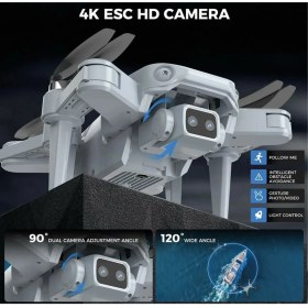 Resim Flight LH-X75PRO Kumandalı Drone 5g Wifi 4K Hd Kamera 6 Eksenli Lazer Sensörlü 