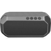 Resim New Rixing NR-4000 Tws Çokgen Şekilli Bluetooth Hoparlör - Siyah (Yurt Dışından) 