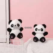 Resim Silver1 Iyi Şanslar Bebek Sevimli Karikatür Peluş Bebek Çanta Kolye Kız Öğrenci Bebek Asılı Anahtar (Yurt Dışından) 