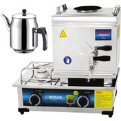 Resim Mizan Çay Kazanı Gazlı Tek Demlik Kahveci Ocağı 10 Lt + 1 Demlik Diğer