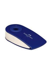 Resim Faber Castell Sleeve 182401 Mavi Beyaz Silgi 