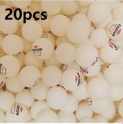 Resim Xuweiwei 3 Yıldız Masa Tenisi Topu 20li Beyaz Set Yüksek Esneklik Dayanıklı Antrenman 