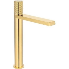 Resim Fontana Yüksek Lavabo Bataryası Altın Altın 