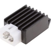 Resim Gy6 Scooter Atv Için 4 Pins 12 V Vücut Parçaları Moped 50/110 / 125 / 150CC 