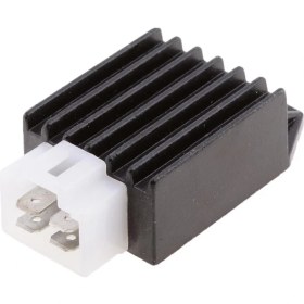 Resim Gy6 Scooter Atv Için 4 Pins 12 V Vücut Parçaları Moped 50/110 / 125 / 150CC 