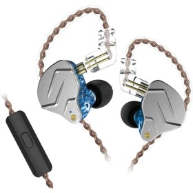 Resim Kz Zsn Pro Mavi Mikrofonsuz 3.5mm Kulak İçi Hibrit Kulaklık Kz-zsn-pro-nomıc-bl 