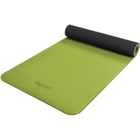 Resim Gymo Ekolojik 6mm TPE Yoga Matı Pilates Minderi Yeşil 