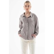 Resim Fashion Friends Kadın Oversize Gömlek 25Y0571K1 (25Y0571K1) 