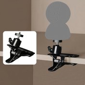Resim 360 derece dönebilen top kafa, yaylı kavrama tripod klipsi tutucu, 11cm/4.33 inç uzunluk, hareket kameraları için çok yönlü ve güvenli 