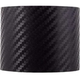 Resim Karbon Kaplama Şerit Çıta Kaplama Folyosu (10 cm x 3 Metre) 