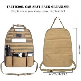Resim Besthome1 Arac Koltuk Molle Çok Amaçlı Su Geçirmez Dayanıklı İpad Eşya Düzenleyici Saklama Çantası 