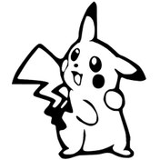 Resim Pikachu Sticker Duvar Dekor Sticker 40 X 48 Cm 