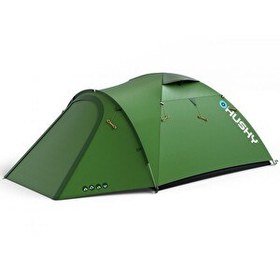 Resim Husky Baron 3 Kişilik Yeşil Kamp Çadırı 