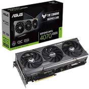 Resim ASUS GEFORCE ASUS TUF-RTX4070S-O12G-GAMING 12GB GDDR6X 192BIT 1XHDMI 3XDP EKRAN KARTI 