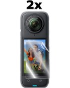 Resim Insta360 X4 360 Action Kamera İle Uyumlu Ipg Hydrogel Ekran Koruyucu 2 Adet 