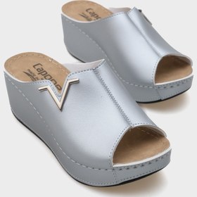 Resim Capone Outfitters Anatomik Yumuşak Konforlu Taban Dolgu Topuklu Anne Terlik 