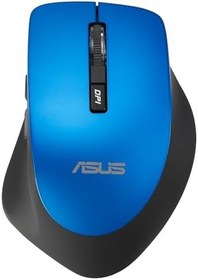 Resim Asus WT425 Kablosuz Optik Sessiz Tıklama Özellikli Mavi Mouse 