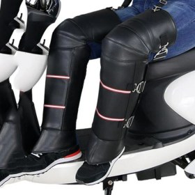 Resim Rivero Blesiya Sol Sağ Motosiklet Scooter Kış Sürme Koruma Diz Pedleri Koruyucu 
