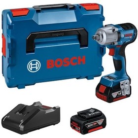 Resim Bosch Gds 18V-450 PC Tork Hafızalı 4.0Ah Çift Akülü Darbeli Somun Sıkma - 06019K4102 