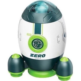 Resim Mg-d400-44 Sürtmeli Astronotlu Uzay Roketi 