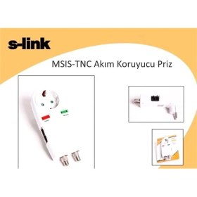 Resim S-Link Msıs-Tnc Akım Koruyucu Priz 