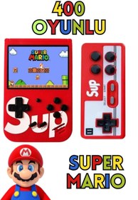 Resim 10numara Nostalji Oyunlu Mini Atari Gameboy & Gamebox Oyun Konsolu Siyah Gameboy 400 Oyunlu 