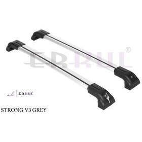 Resim Erkul Toyota-rav4 2019 Üzeri Ara Atkı Strong V3 Gri 