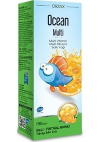 Resim Ocean Multi Vitamin ve Balık Yağı 150 ML 