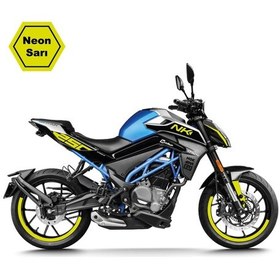Resim Cf Moto Nk250 Neon Stıcker Etıket Takım Stıcker Etıket Modelı 