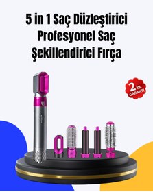 Resim cenk x store 5 Parça Saç Şekillendirme Seti Düzleştirme Dalga ve Bukle Yapma 