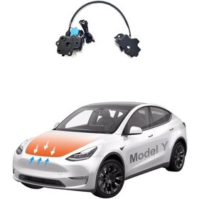 Resim Tesla Model Y Junıper İçin Uyumlu Ön Kaput Elektrikli Vakum Kilit 