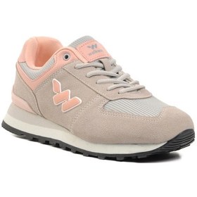 Resim Walkway Buz Gri Pudra Kadın Spor Ayakkabı Çok Renkli 