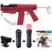 Resim SONY Playstation 3 Move Sharp Shooter TAM SET + Killzone 3 Move Oyun PS3 Move Kol Set ve PS3 Kamera 