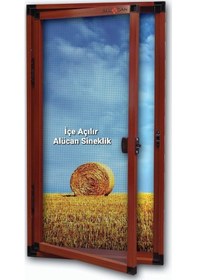 Resim Içe Açılır Menteşeli Pencere Sineklik, Kapı Pencere Sineklik 