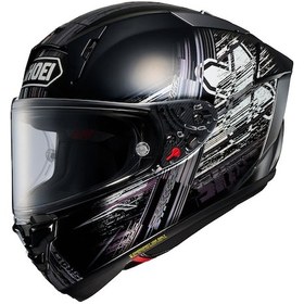 Resim Shoeı X-Spırıt Pro Cross Logo Tc-5 Kapalı Kask Siyah 