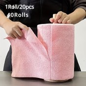 Resim 1 rulo toplam uzunluk 4 metre, yeniden kullanılabilir temizlik ıslak mendilleri ev mutfak havlusu rolleri bulaşık bezleri çok amaç ürünler oturum odası, yatakhane ve Mutfaktaki Temel Malzemeler i 